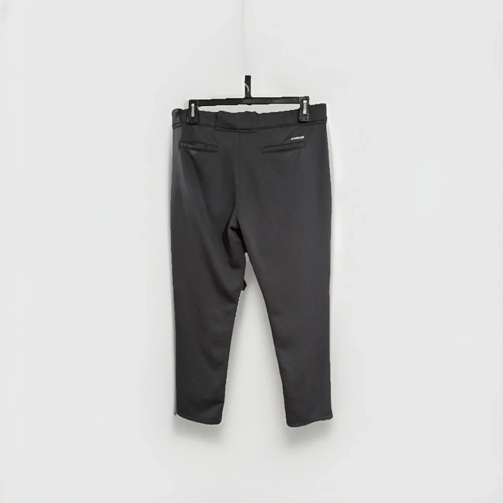 Adidas mens baseball pants black stretch size XL‎ athletic aeroready EUC C112